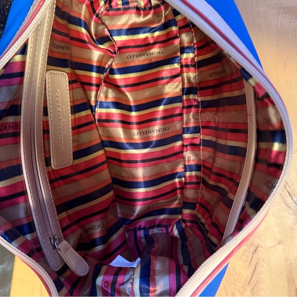 Tignanello All Star Blue Pebbled Leather Shoulder Bag!
Brand new with tags. - Picture 14 of 15